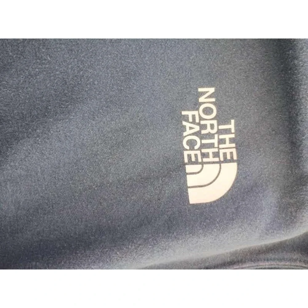 The North Face Blue Crewneck Sweatshirt Mens Medium‎ Logo Graphic Outdoor